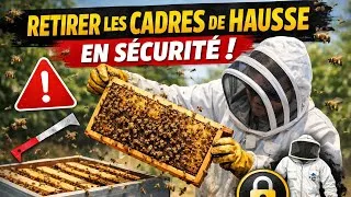 Miniature : COMMENT FAIRE UN RETRAIT DES CADRES DE HAUSSE SUR UNE RUCHE