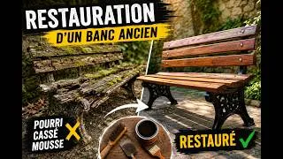 Miniature : Rénover un vieux banc
