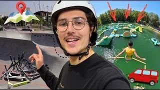 Miniature : LES VACANCES DE REVES EN TROTTINETTE FREESTYLE !? - colonie culture glisse