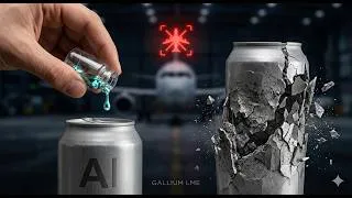 Miniature : Pourquoi le Gallium est-il STRICTEMENT INTERDIT en Avion ? (Physique-Chimie)