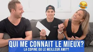 Miniature : QUI ME CONNAIT LE MIEUX? (Girlfriend vs BestFriend) Ft. Cath et Tony