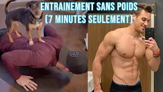 Miniature : HIIT À LA MAISON (SANS POIDS)- 7minutes seulement | SHREDMAS 14