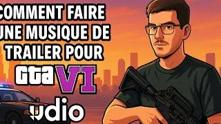 Miniature : Je fais une MUSIQUE pour le TRAILER de GTA 6 avec l’IA (Tuto Udio) 🔥 | Trap-Rock Épique en 10 min