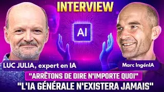 Miniature : Luc Julia : "L'intelligence artificielle générale n'existera jamais" - Interview