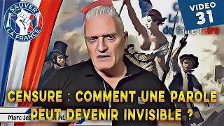 Miniature : Vidéo 31 - Censure : quand le silence et l'invisibilisation devient une arme contre nous