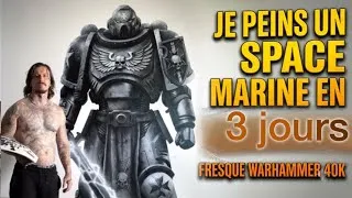 Miniature : Ma deuxième Peinture Murale WARHAMMER.