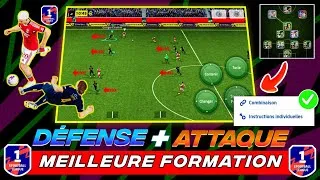 Miniature : LA MEILLEURE FORMATION POUR BIEN DÉFENDRE ET ATTAQUER SUR EFOOTBALL 2026 MOBILE (Meta Formation)