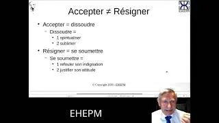 Miniature : Acceptation versus résignation, La justice