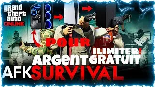 Miniature : Activé survie AFK argent gratuit et illimité !!