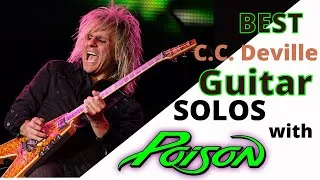 Miniature : Unleashing The Ultimate Guitar Fury: Cc Deville's Mind-blowing Poison Guitar Solos!