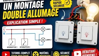 Miniature : COMMENT RÉALISER UN MONTAGE DOUBLE ALLUMAGE 