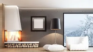 Miniature : Blizzard 💨 Tempête de Neige ❄️ Feu de Cheminée 🔥 [Ecran Noir] 10 Heures pour Dormir
