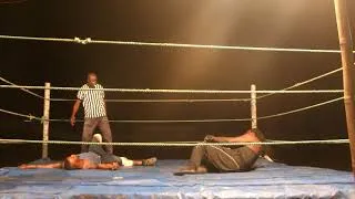 Miniature : COMBAT DE CATCH CONGOLAIS BA CONGO AVEC ANIMAL VS ZRG