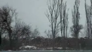 Miniature : Car sounds and rain on the road