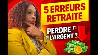 Miniature : 5 erreurs qui peuvent réduire votre retraite