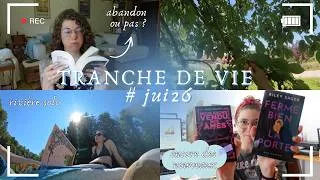 Miniature : Bonne surprise et abandon | VLOG LECTURE