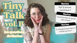 Miniature : Tiny Talk volume II | les questions de Marion (+ du bonus TayTay)