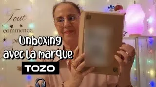 Miniature : Asmr français: Unboxing avec la marque "TOZO" 🎧