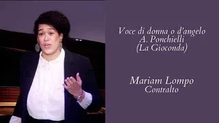Miniature : Voce di donna o d'Angelo - A. Ponchielli - Mariam Lompo