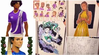 Miniature : What I drew in a month | May 2026 art vlog