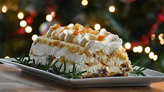 Miniature : Bûche de Noël au Panettone- recette facile et gourmande