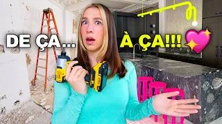 Miniature : TRANSFORMATION EXTRÊME DE MA CUISINE DE RÊVE *le résultat final est complètement fou!*