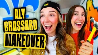 Miniature : JE TRANSFORME UNE CHAMBRE DE YOUTUBER! *chez Aly Brassard*