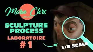 Miniature : Sculpture Process - LABORATOIRE #1 - Trophée mural (échelle 1/6) - Wall trophy (1/6 scale)