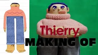 Miniature : Thierry Making of ! Puppet de Une de Perdue, mon court-métrage en stop-motion