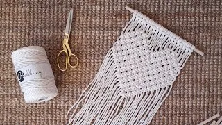 Miniature : Réaliser un cœur en macramé