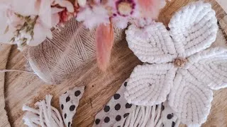 Miniature : Tuto Macramé : Réaliser une fleur 🌸