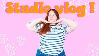 Miniature : Projet pro, peinture et tattoo - Studio vlog ✨