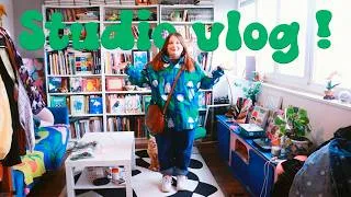 Miniature : Studio vlog de Février 🌼