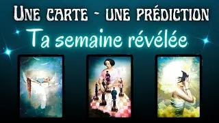 Miniature : UNE CARTE - UNE PRÉDICTION : ta semaine révélée 🔮👁️⚡ #guidance #tirageachoix 🧙‍♀️🐱