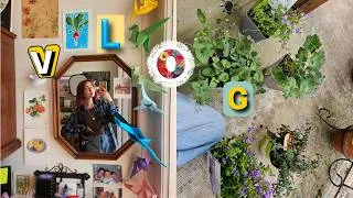 Miniature : Une semaine créative✨ Brocante, DIY origamis et peinture 🦕✨🎨