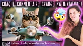 Miniature : Ton Commentaire devient ma Miniature automatiquement ! 😱