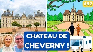 Miniature : #82 notre premier château de la Loire en camping car  ! 🚐  C'est Cheverny ou plutôt Moulinsart...🧐