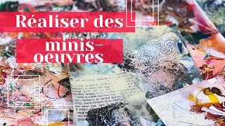 Miniature : Les meilleures idées cadeaux: Des minis-oeuvres en peinture acrylique et en technique mixte