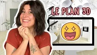 Miniature : Je vous dévoile ma future CUISINE (plan 3D) 🤩 elle est ouf !