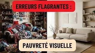 Miniature : 6 erreurs de décoration qui donnent à votre maison une apparence de pauvreté visuelle — Évitez-les