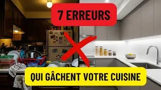 Miniature : ❌ 7 Erreurs Visuelles qui Font paraître votre Cuisine Plus Petite et Plus Vieille