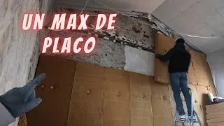 Miniature : La maison change de tête… isolation + placo en cours 🏠 - EP49