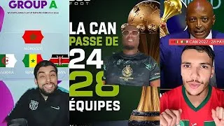 Miniature : LA CAN PASSE DE 24 À 28 ÉQUIPES POUR LA COUPE D'AFRIQUE 2027 ! LA FIFA VALIDE LE CHANGEMENT 