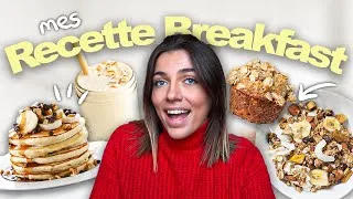 Miniature : MES 4 RECETTES DE PETIT DEJ' HEALTHY ET RAPIDE !