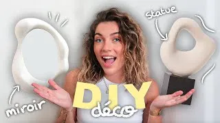 Miniature : 3 DIY DÉCO PINTEREST ! miroir, statue, tableau...