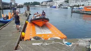 Miniature : Base à bateau  - Drive-on Dock - MarineFloor Europe