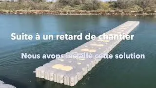 Miniature : MARINEFLOOR   CHANTIER CARNON - PONTON ET PASSERELLE 2022   HD 720p