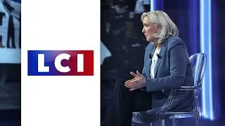 Miniature : Le Grand Entretien, l'interview exclusive de  Marine Le Pen sur LCI