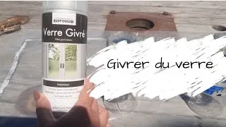 Miniature : [TEST] Comment givré du verre (rendre opaque) facilement?