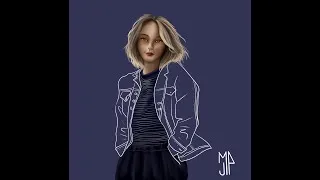 Miniature : Jean Jacket - Drawing Timelapse